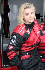 CHLOE MORETZ at Indycar 2017 Toyota Grand Prix in Long Beach 04/09/2017