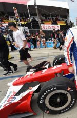 CHLOE MORETZ at Indycar 2017 Toyota Grand Prix in Long Beach 04/09/2017