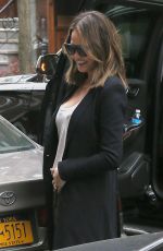 CHRISSY TEIGEN Out in New York 04/27/2017