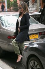 CHRISSY TEIGEN Out in New York 04/27/2017