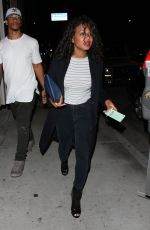 CHRISTINA MILIAN and Brandon Marshall Leaves Catch LA in West Hollywood 04/06/2017