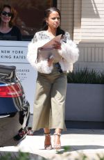 CHRISTINA MILIAN Leaves Barneys New York in Beverly Hills 04/28/2017