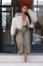 CHRISTINA MILIAN Leaves Barneys New York in Beverly Hills 04/28/2017