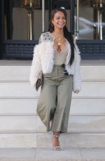 CHRISTINA MILIAN Leaves Barneys New York in Beverly Hills 04/28/2017