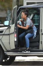 CHRISTINA MILIAN Out and About in Los Angeles 04/25/2017