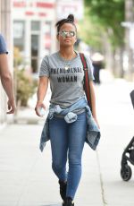 CHRISTINA MILIAN Out and About in Los Angeles 04/25/2017