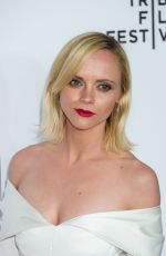 CHRISTINA RICCI at Clive Davis; The Sound of Our Lives Premiere at Tribeca Film Festival in New York 04/19/2017