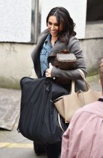 CHRISTINE BLEAKELY Leaves ITV Studios in London 04/20/2017