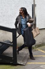 CHRISTINE BLEAKELY Leaves ITV Studios in London 04/20/2017