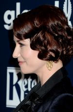 CHYLER LEIGH at 2017 Glaad Media Awards in Los Angeles 04/01/2017