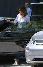 CINDY CRAWFORD Leaves Hotel Bel-Air in Los Angeles 03/31/2017