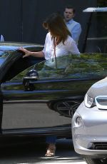 CINDY CRAWFORD Leaves Hotel Bel-Air in Los Angeles 03/31/2017