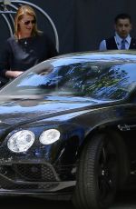 CINDY CRAWFORD Leaves Hotel Bel-Air in Los Angeles 03/31/2017