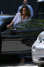 CINDY CRAWFORD Leaves Hotel Bel-Air in Los Angeles 03/31/2017