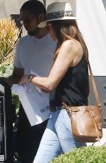 CINDY CRAWFORD Out Shopping in Hollywood 04/22/2017