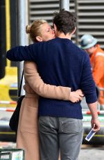 CLAIRE DANES and Her Husband Hugh Dancy Out in New York 04/25/2017