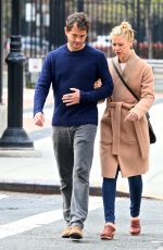 CLAIRE DANES and Her Husband Hugh Dancy Out in New York 04/25/2017