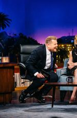 CLAIRE DANES at Late Late Show with James Corden in Los Angeles 04/04/2017