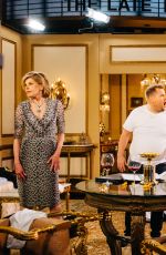 CLAIRE DANES at Late Late Show with James Corden in Los Angeles 04/04/2017
