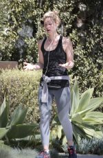 CLAIRE DANES Leaves a Gym in Los Angeles 04/12/2017