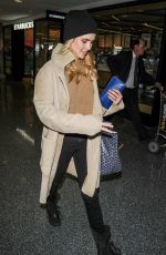 CLAIRE HOLT at LAX Airport in Los Angeles 04/04/2017