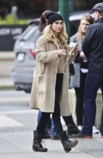CLAIRE HOLT Out for Coffee in Los Angeles 04/04/2017