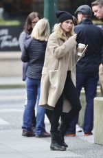 CLAIRE HOLT Out for Coffee in Los Angeles 04/04/2017