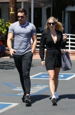 CLAIRE HOLT Out for Lunch in West Hollywood 04/20/2017