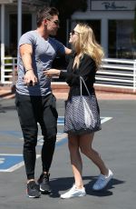 CLAIRE HOLT Out for Lunch in West Hollywood 04/20/2017