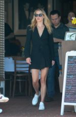 CLAIRE HOLT Out for Lunch in West Hollywood 04/20/2017