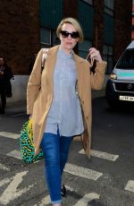 CLAIRE RICHARDS Arrives at AOL Studo in London 04/25/2017