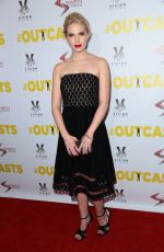 CLAUDIA LEE at The Outcasts Premiere in Los Angeles 04/13/2017