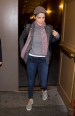 COBIE SMULDER at Present Laughter in New York 04/15/2017\