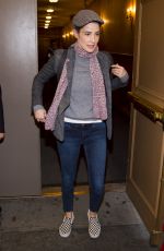 COBIE SMULDER at Present Laughter in New York 04/15/2017\