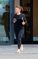 COLEEN ROONEY Leaves Her Gym in Cheshire 04/26/2017