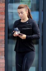 COLEEN ROONEY Leaves Her Gym in Cheshire 04/26/2017