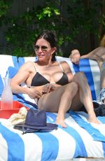 COURTENEY COX in Bikini at a Pool in Miami 03/31/2017