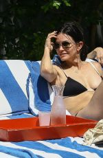 COURTENEY COX in Bikini at a Pool in Miami 03/31/2017