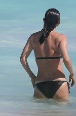 COURTENEY COX in Bikini on the Beach in Bahamas 04/04/2017
