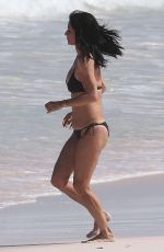 COURTENEY COX in Bikini on the Beach in Bahamas 04/04/2017
