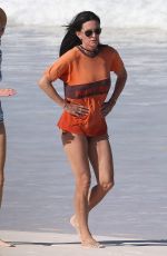 COURTENEY COX in Bikini on the Beach in Bahamas 04/04/2017