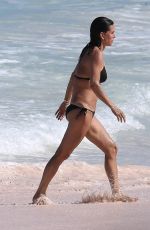 COURTENEY COX in Bikini on the Beach in Bahamas 04/04/2017