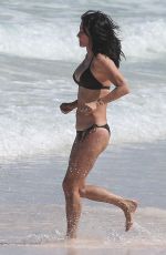 COURTENEY COX in Bikini on the Beach in Bahamas 04/04/2017
