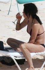 COURTENEY COX n Bikini on Vacation in Bahamas 04/03/2017