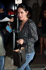 COURTENEY COX Out for Dinner in Los Angeles 04/27/2017