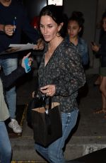 COURTENEY COX Out for Dinner in Los Angeles 04/27/2017