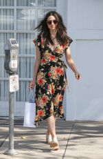 CRYSTAL REED Out Shopping in Los Angeles 04/12/2017