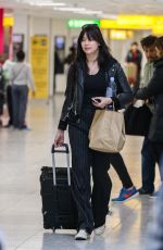 DAISY LOWE at Heathrow Airport in London 04/14/2017