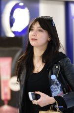 DAISY LOWE at Heathrow Airport in London 04/14/2017