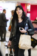 DAISY LOWE at Heathrow Airport in London 04/14/2017